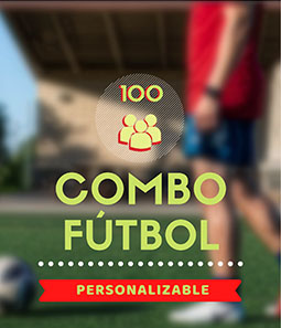 COMBO COTILLON FUTBOL 100 PERSONAS 227 PRODUCTOS